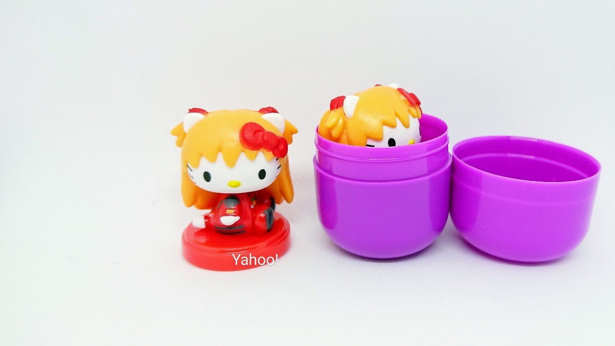 チョコエッグ ハローキティコラボレーション プラス エヴァンゲリオン×ハローキティ② アスカ フィギュア Hello Kitty EVANGELION 飛鳥