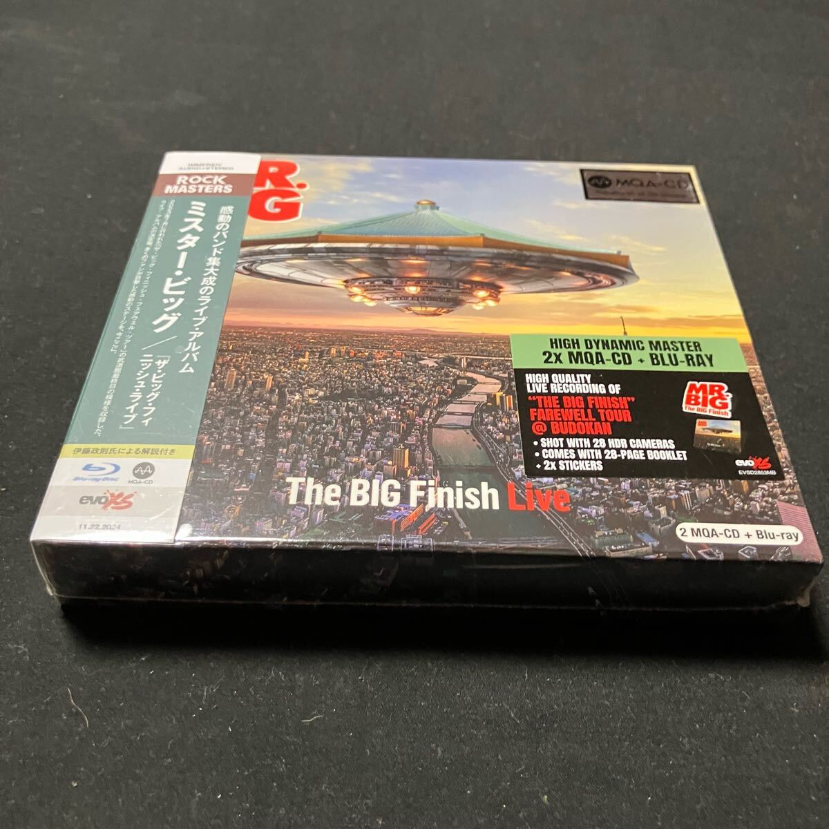 Z660 CD 未開封 ミスタービッグ MR. BIG ザビッグフィニッシュライブ ＜Blu-ray+2MQA-CD＞ ＜直輸入盤国内仕様＞ The BIG Finish Live