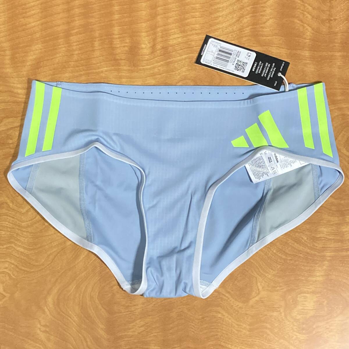 新品「adidas」 ディスタンス レーシングショーツ　日本/Lサイズ ブルー/陸上競技/ブルマ/インポート/実業団/コスプレ/アディダス/コンペ