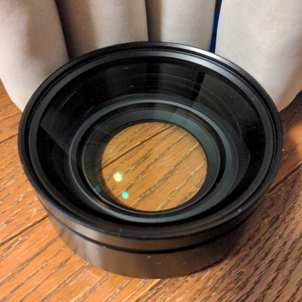 ワイドコンバージョンレンズVCL-HG0872X　良好　HXR-NX 3 5 100 などに