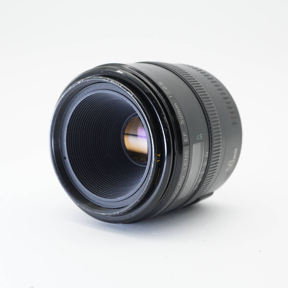 実用 Canon キヤノン COMPACT-MACRO LENS EF 50mm F2.5 単焦点レンズ #B2097