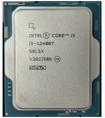 CPU　Intel Core i5-12400T SRL5X 6C 4.2GHz 18MB 35W LGA1700