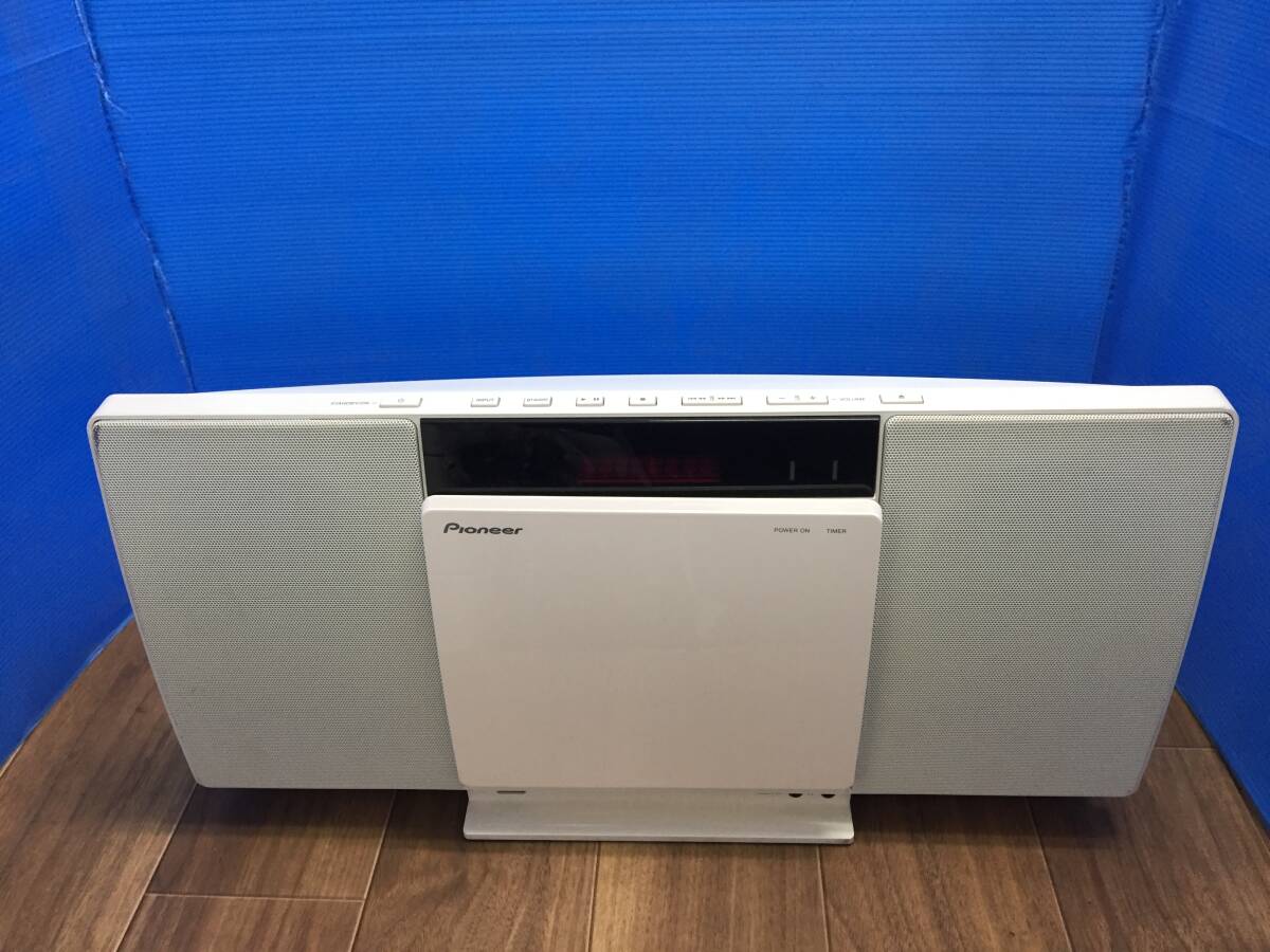 パイオニア Pioneer ミニコンポ X-SMC01BT-W CDプレーヤー ジャンク8881