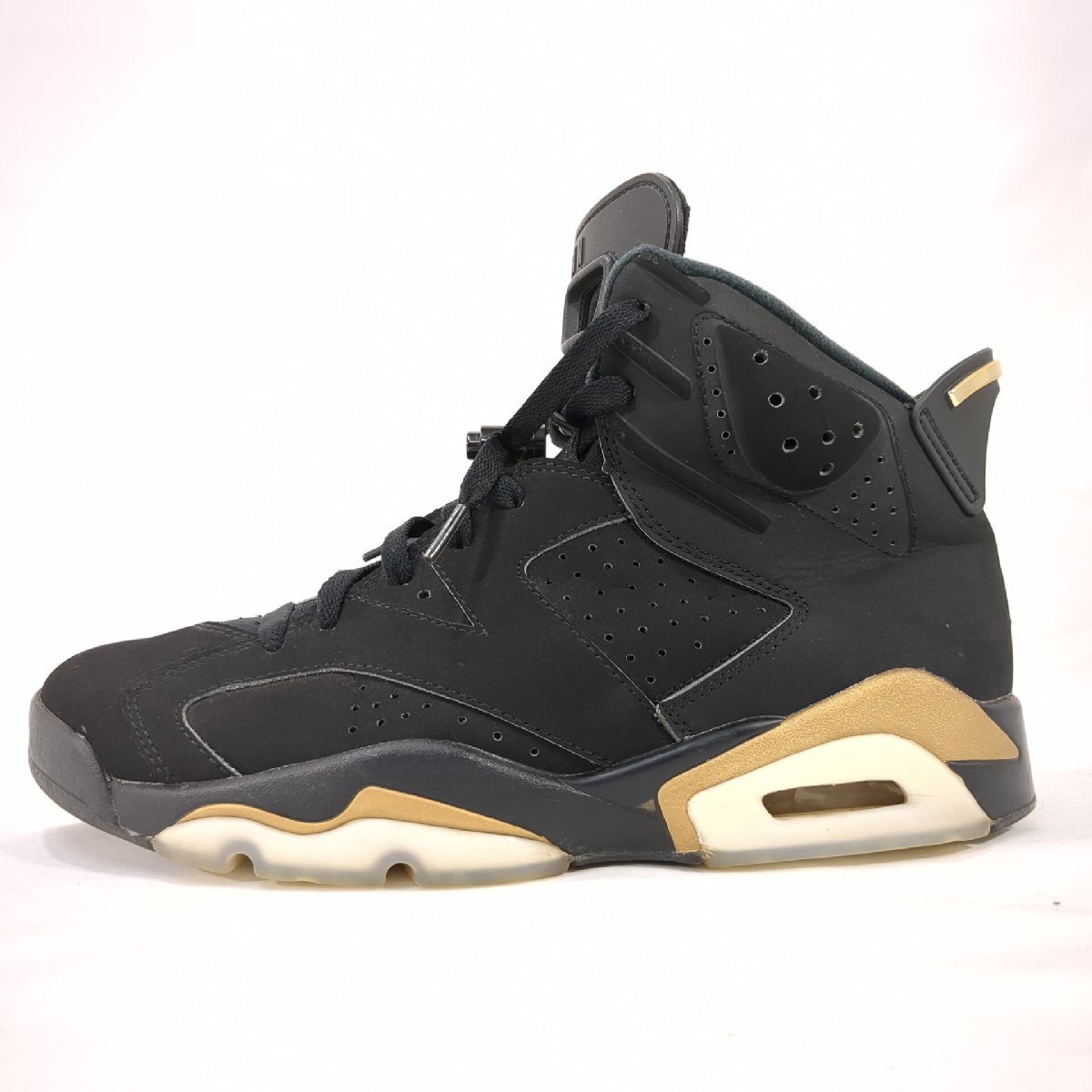 NIKE ナイキ AIR JORDAN エアジョーダン 6 RETRO レトロ DMP スニーカー ブラック メタリックゴールド CT4954-007 約27.0cm