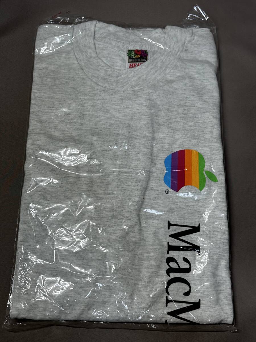 未開封品/FRUIT OF THE LOOM Apple Mac Masters Tシャツ（Lサイズ）