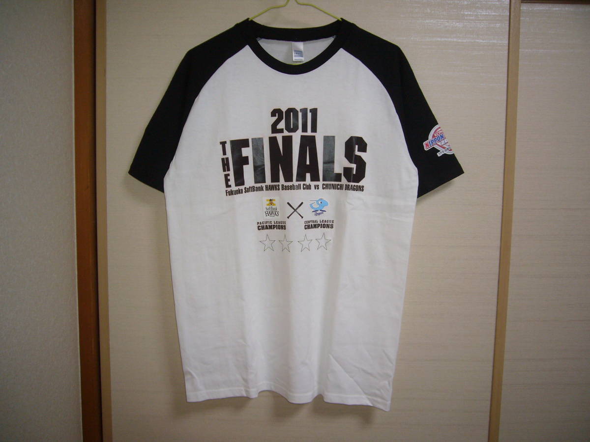 福岡ソフトバンクホークス 2011コナミ日本シリーズTシャツ　Lサイズ