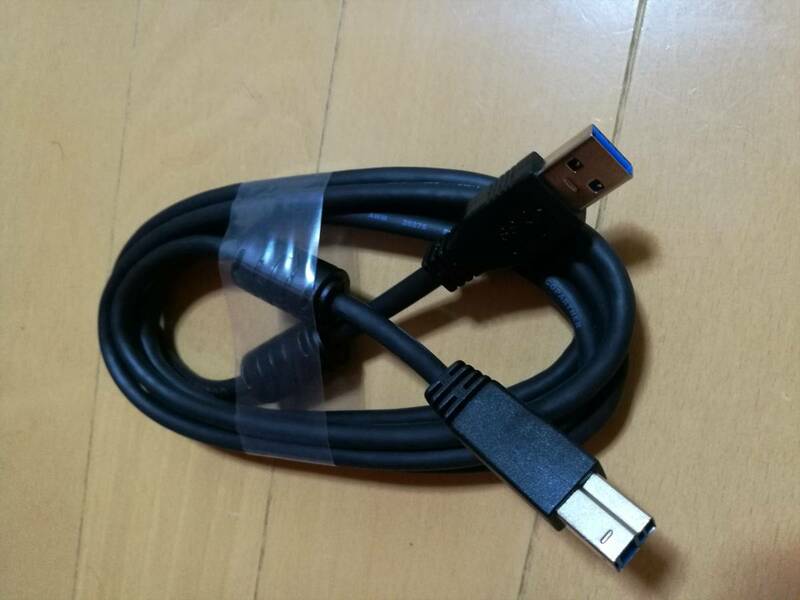 USB 3.0 ケーブル フェライトコア付き 高品位ケーブル