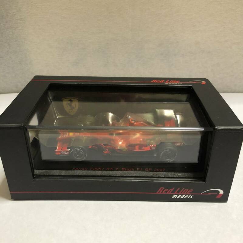 激レア絶版希少！Red Line／レッドライン！FERRARI F2007 Brazil GP！フェリペ マッサ！500pac限定品！新品未開封！入手困難！当時物！