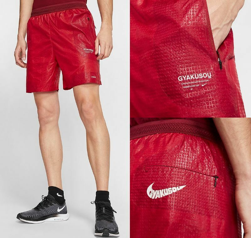 M NIKE NRG GYAKUSOU ショート 検 ランニング パンツ アンダーカバー ショーツ UNDERCOVER 高橋盾 ギャクソウ レディース人気 深赤 レッド