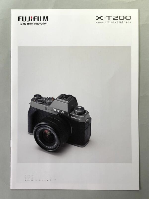 富士フィルム X-T200 ミラーレス デジタルカメラ カタログ 2020年1月 パンフレット　FUJIFILM