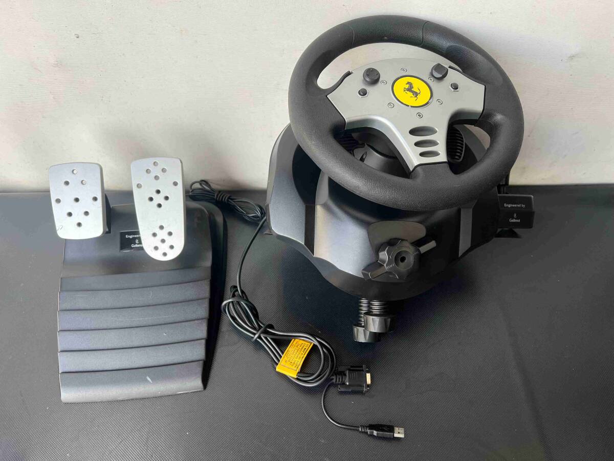 W6129　Engineered　by　Guillemot　FORCE　FEEDBACK　RACING　WHEEL　AA9218V