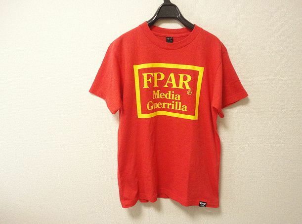 FORTY PERCENTS AGAINST RIGHTS FPAR 40% Ｔシャツ 赤 サイズ１ 日本製 フォーティーパーセント 