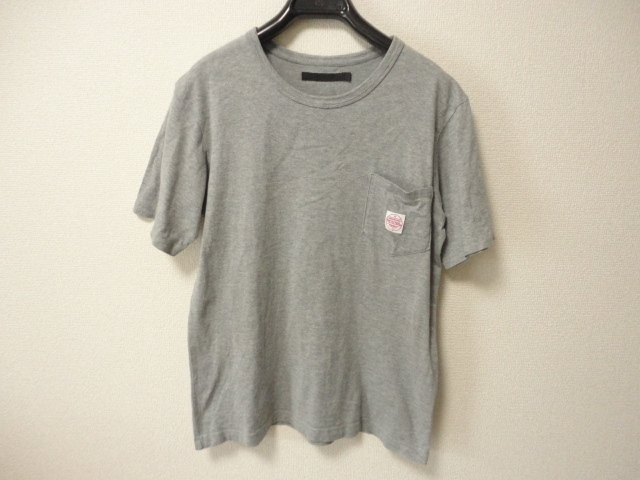 NEXUS7 ネクサス７ ポケットTシャツ グレー SIZE44 ma0182