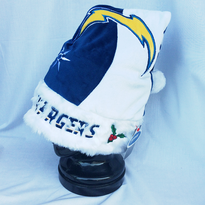 NFL ロサンゼルス チャージャーズ LOS ANGELES CHARGERS SANTA HAT XMAS サンタハット ニットキャップ 2313