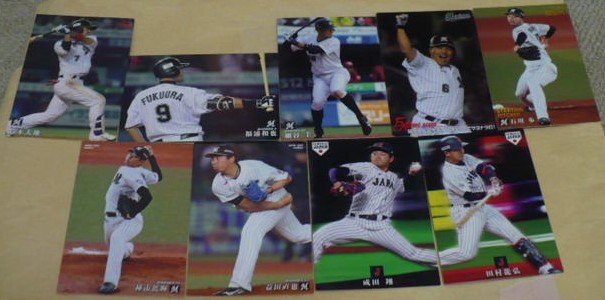 2004～24カルビープロ野球侍ジャパンチップス千葉ロッテマリーンズ(井口・石川・種市・増田・田村)44枚セット　ベースボールトレカ　枚数増
