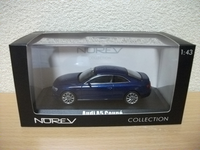 ◇ノレブ　1/43　Audi　アウディ　A5　クーペ　Scuba blue metallic◇