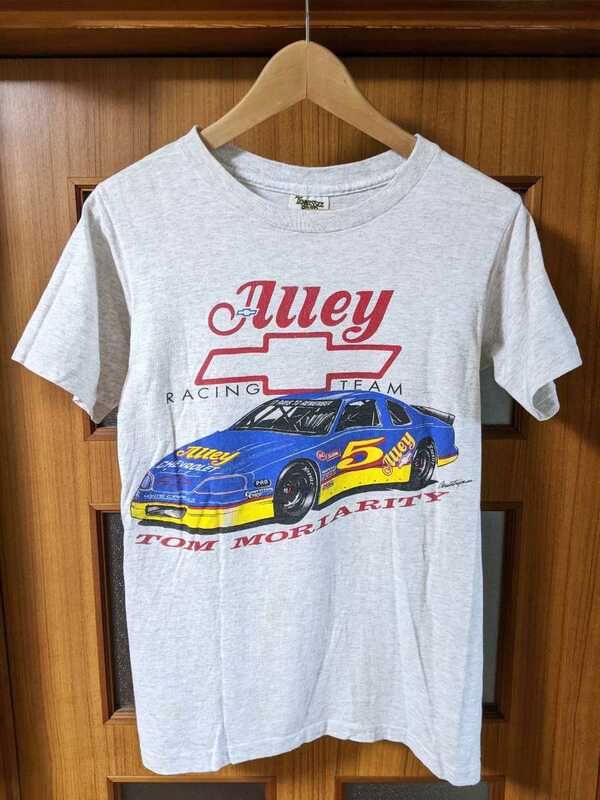 CHEVROLET シボレー Alley RACING TEAM ビンテージ Tシャツ TOM MORIARITY モータースポーツ L