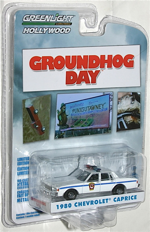 Greenlight 恋はデジャ・ブ 1/64 1980 Chevrolet Caprice Police シボレー カプリス ポリスカー Groundhog Day グリーンライト パトカー