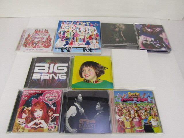 CD色々10枚セット　CD+DVD付きあり　倖田來未/久保田利伸/BIG BANG/E-Girls/ドリカム他