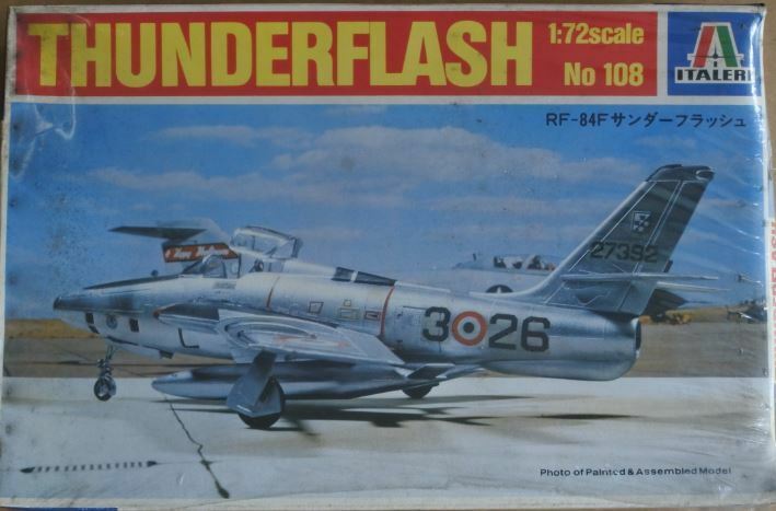 希少 THUNDERFLASH F-84F サンダーフラッシュ 1/72 ITALAEREI イタレリ プラモデル 20200804 tkhshss h 0720