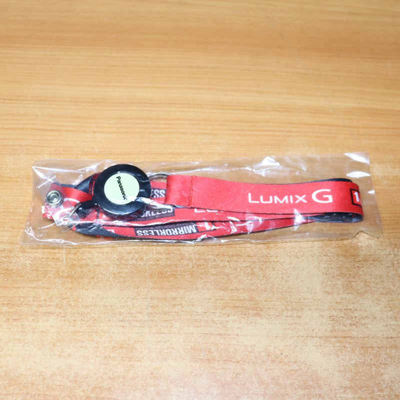 ★ パナソニック Panasonic LUMIX G ロゴ入り ネックストラップ ミラーレス一眼発売記念？ 未使用 新品 R00017