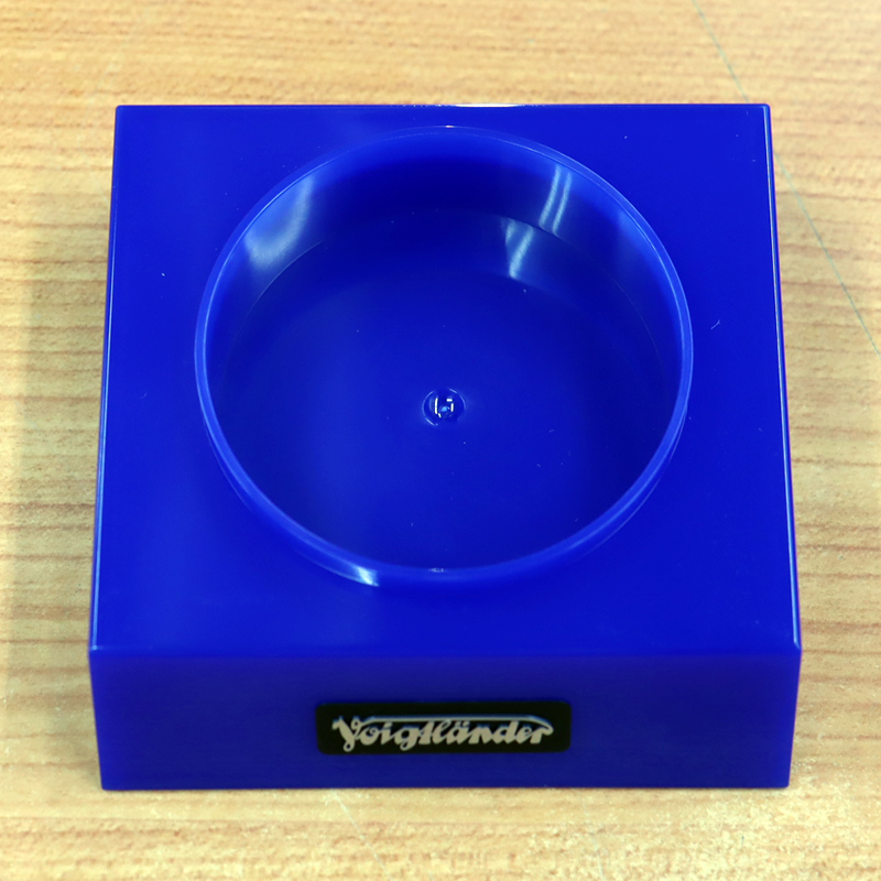 ★ コシナ フォクトレンダー Voigtlander ロゴ入り レンズ 置台 青色 新品 未開封 R00021