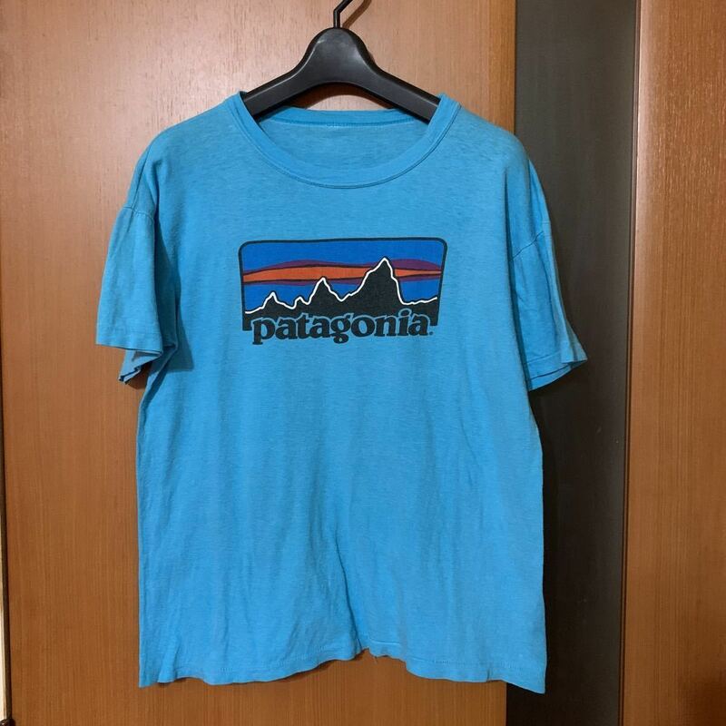 希少 ベルベルジン購入『Patagonia』VINTAGEロゴT-SH パタゴニア ヴィンテージ ビンテージ 半袖Tシャツ 古着 アメカジ アウトドア