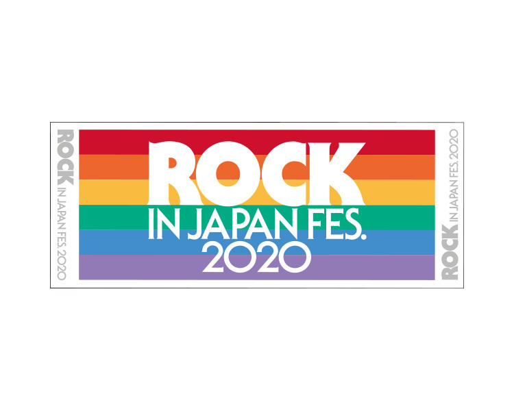 フェイスタオル/ROCK IN JAPAN2020／ロッキン2020／ロックインジャパン2020