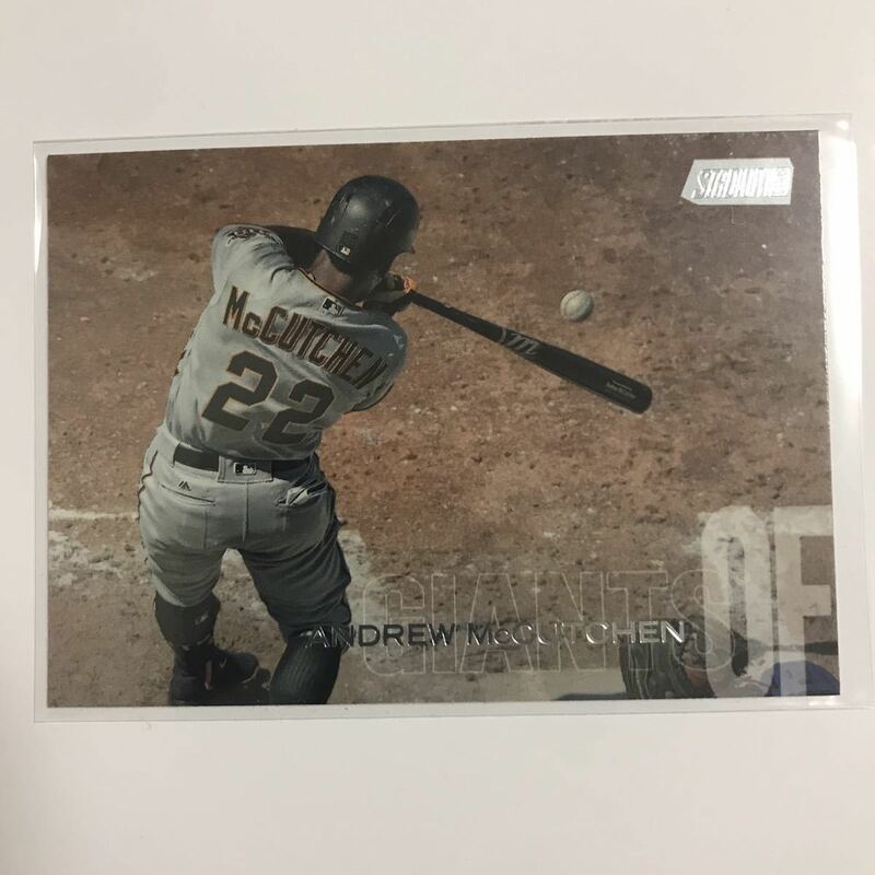 [Andrew McCutchen][2018 Topps Stadium Club Baseball](Base 12)(San Francisco Giants(SF))