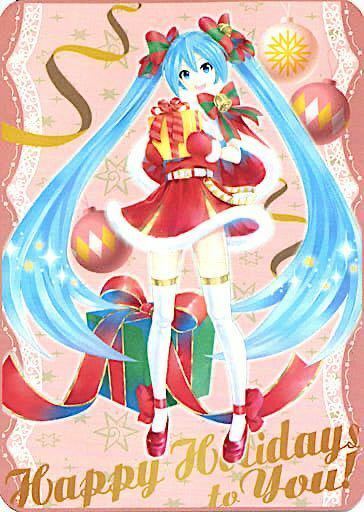 【送料無料】初音 ミク ビッグ ブランケット クリスマス 2019 全長約140cm　VOCALOID ボーカロイド ボカロ