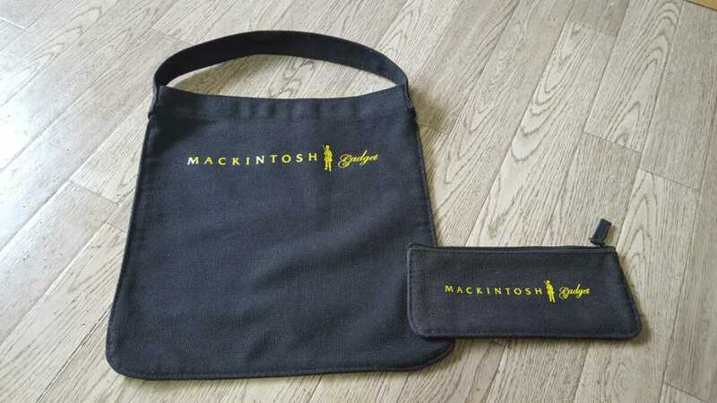 【送料無料】MACKINTOSH gadget ミニトートバッグ&ペンケース　マッキントッシュ