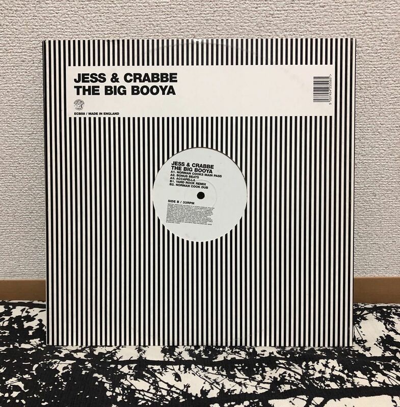 jess & crabbe the big booya norman cooks Space Cowboy スペース・カウボーイ レコード レア 美品 HIPHOP ロック 12inch 廃盤 ラップ