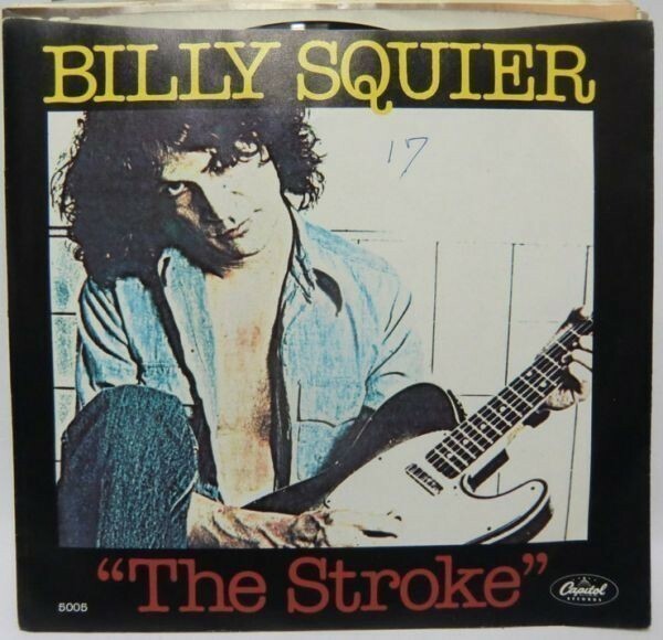 BILLY SQUIER/THE STROKE シングレコード