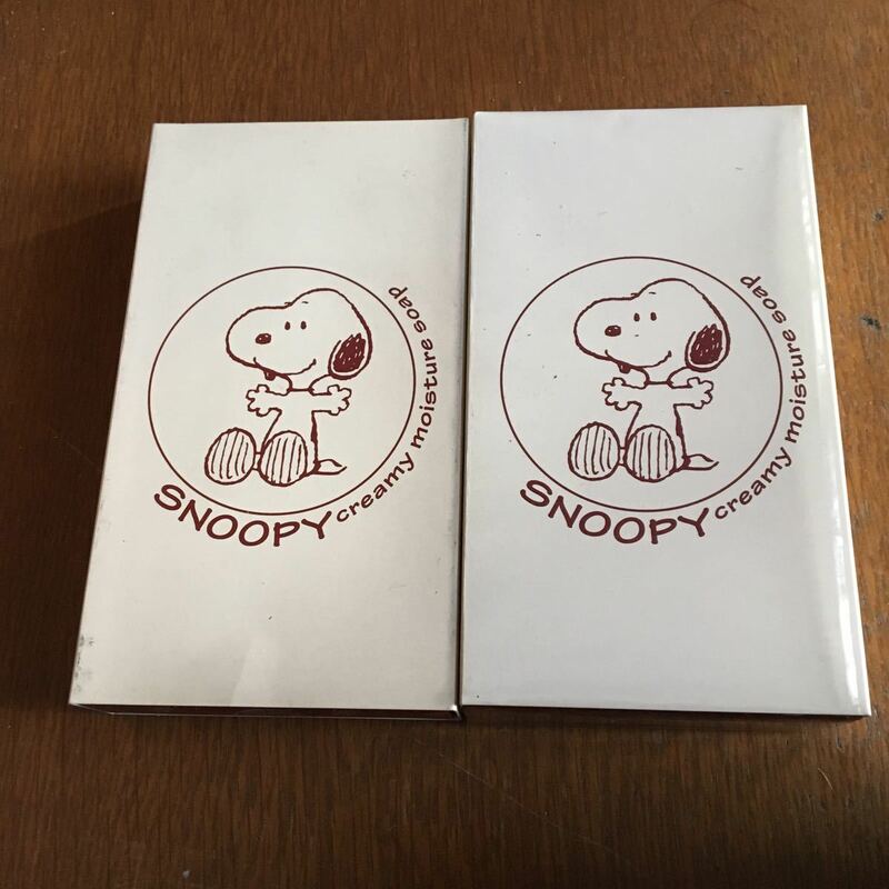 【新品】SNOOPY◆石鹸3個x2セット◆ギフト仕様◆送料安♪