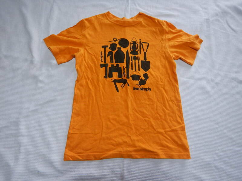 即決 パタゴニア　patagonia　Tシャツ　オレンジ　Mサイズ　100％オーガニックコットン　即決