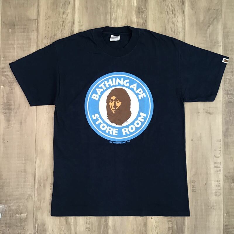 ★新品★ 1997年 高橋一郎 × BAPE Tシャツ Lサイズ navy a bathing ape nowhere エイプ ベイプ アベイシングエイプ vintage 裏原宿 NIGO