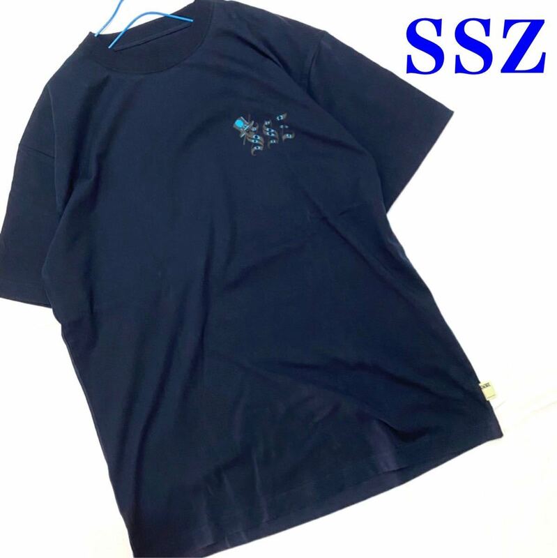 【新品】即決★ SSZ BEAMS TEMPORARY STORE ★ T-SHIRT Tee Tシャツ カットソー ネイビー RAYARD MIYASHITA PARK ミヤシタ パーク SURF SK8