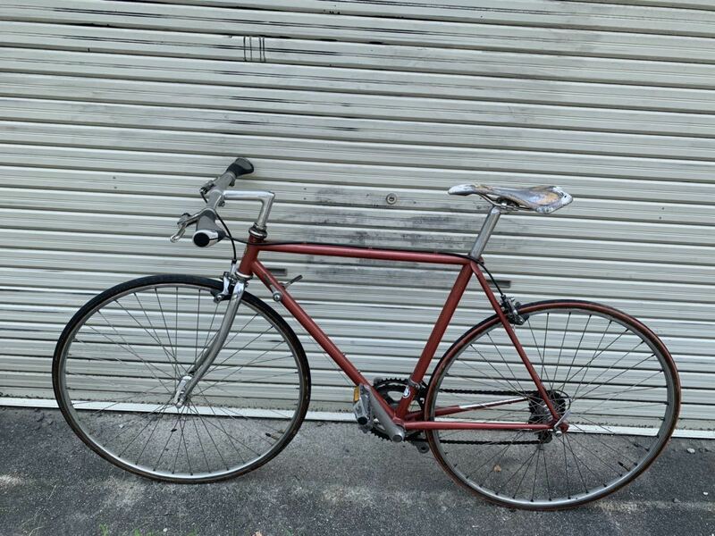 引取歓迎 KATAKURA　SILK クロスバイク 自転車 旧車 レトロ 現状走行品