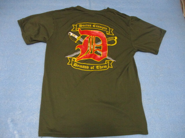 米軍基地流れ品　　速乾ドライTシャツ　OD　Ｍサイズ
