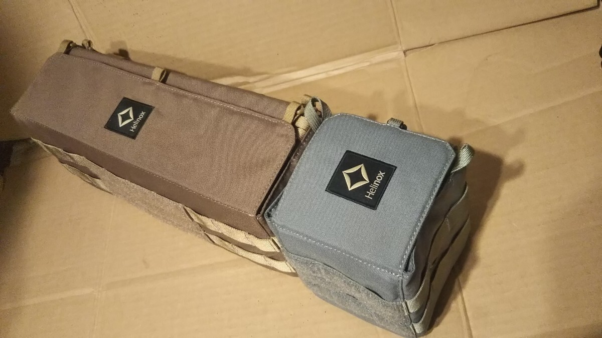 即決 未使用 Helinox サイドストレージ S XS コヨーテ フォリッジ ヘリノックス ケース バッグ タクティカル