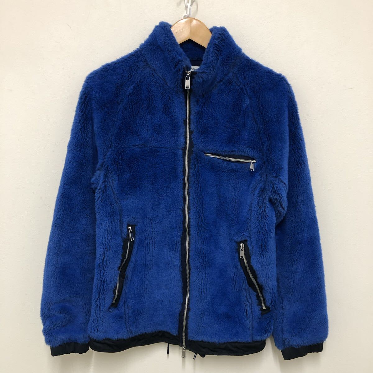 (33) nonnative エクスプローラージャケット アクリルハイパイル フリース ボア ダブルジップ NN-J3213 ブルー 0 ノンネイティブ アウター