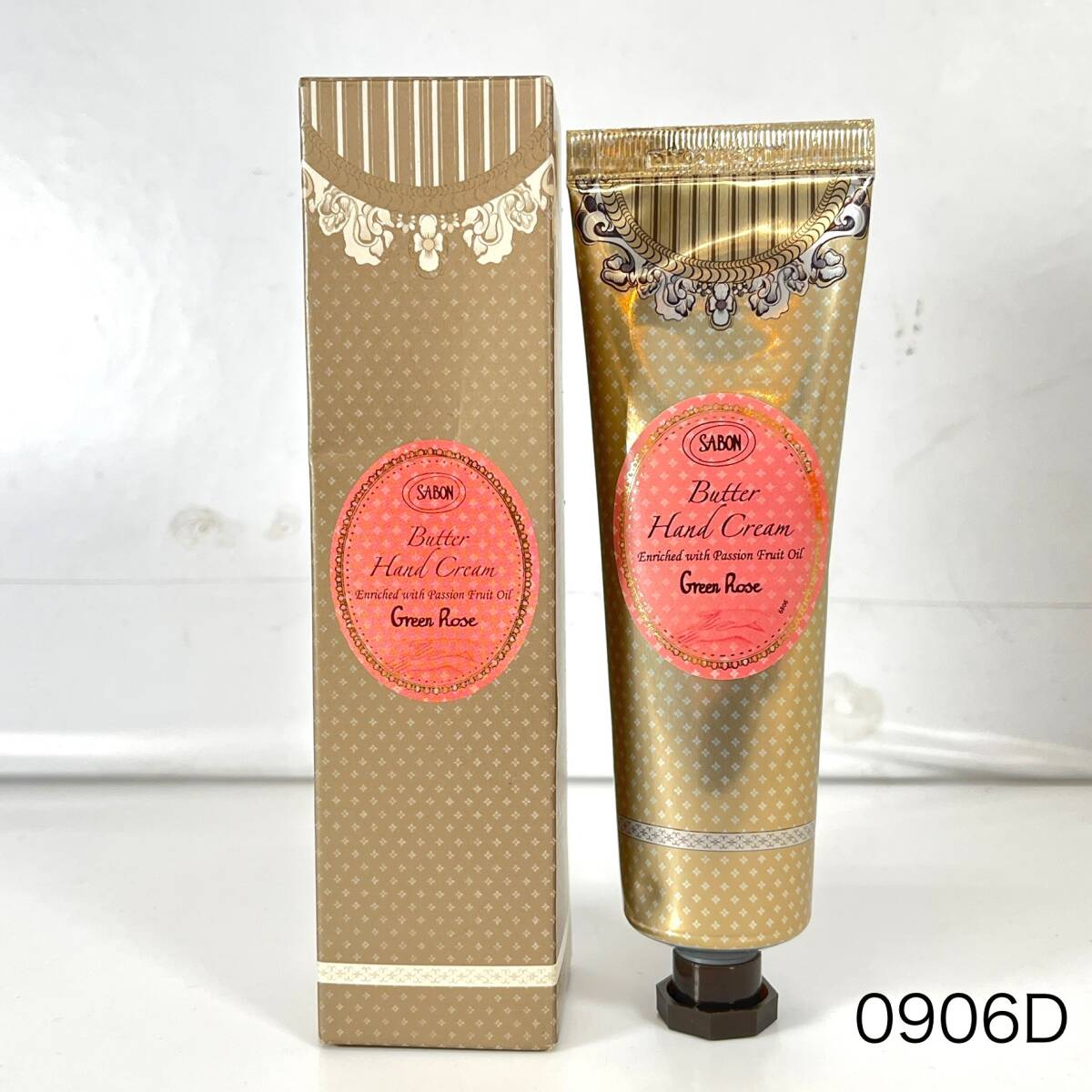 (志)【未開封】SABON/サボン バターハンドクリーム 75ml グリーンローズ ハンドケア 化粧品 コスメ (o)0906D