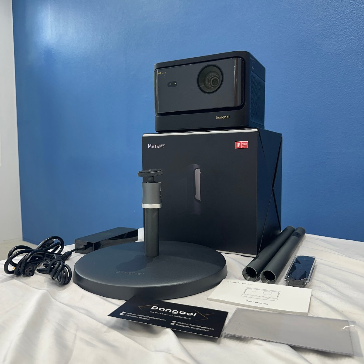 γ美品【Dangbei ダンベイ DBX3 Pro 4K プロジェクター 最大200インチ投影 3D対応 Dolbyオーディオ Bluetooth　デュアルスピーカ－】TK5152