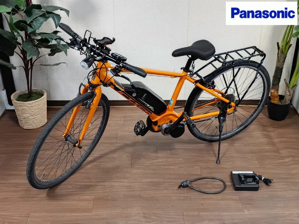 ◎人気モデル◎【Panasonic/パナソニック ｜電動アシスト自転車 BE-ELHC444Y ジェッター JETTER eバイク 電動自転車 スポーティ】Q08392