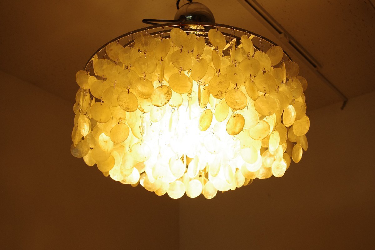 ヤマギワ取扱 ヴェルナーパントン VERPAN ヴァーパン ファンシェル 10DM ペンダントライト ホワイト 直径57cm リビング E26 デザイナーズ