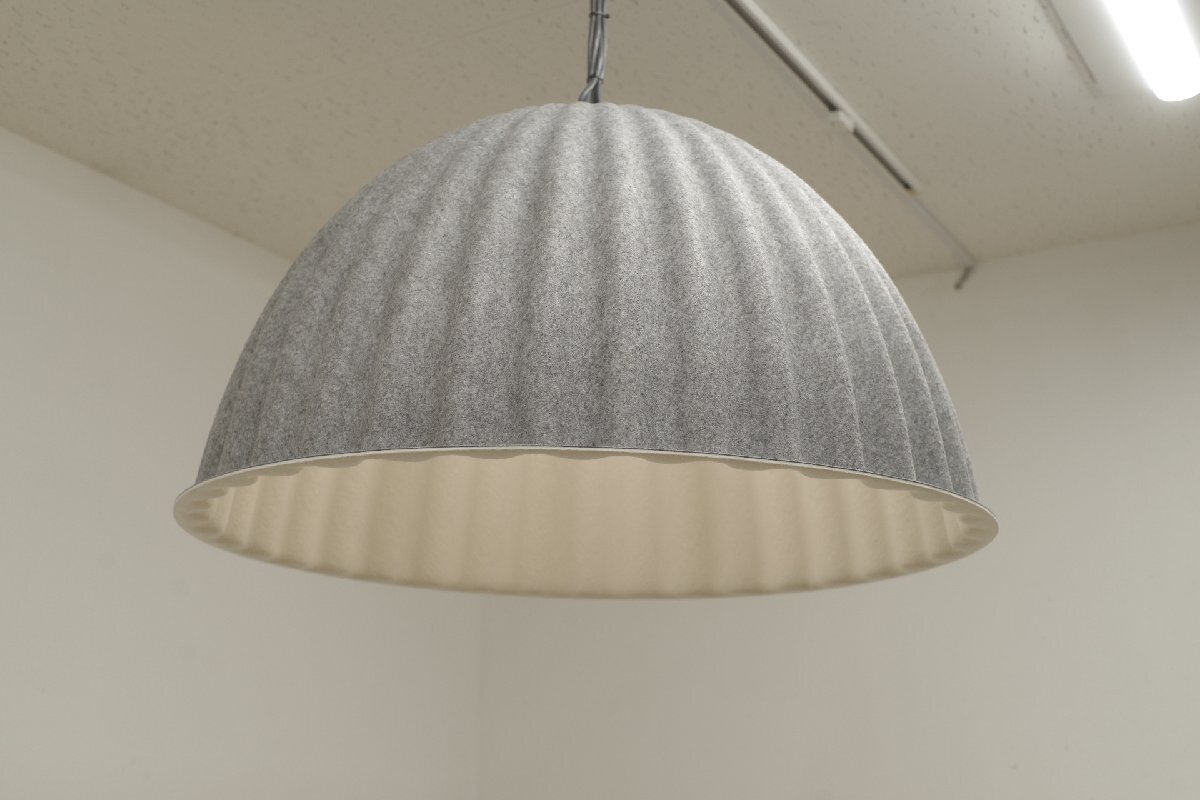美品 MUUTO ムート UNDER THE BELL 82cm アンダーザベル グレー ペンダントライト E26 北欧 デンマーク ヤマギワ取扱 引掛シーリング A