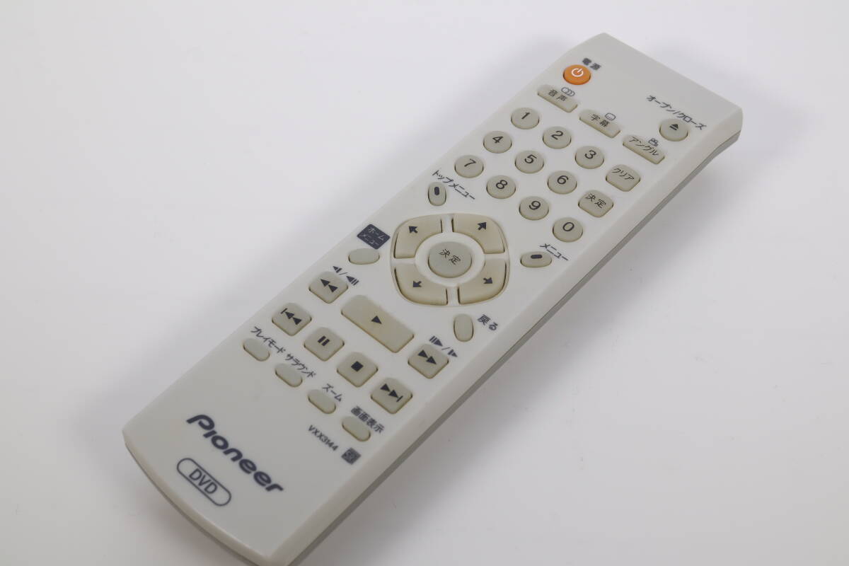 パイオニア　DVDプレイヤー用リモコン　VXX3144　　（y10740）