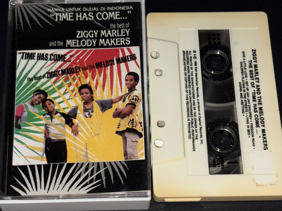 Ziggy Marley And The Melody Makers / Time Has Come... 輸入カセットテープ
