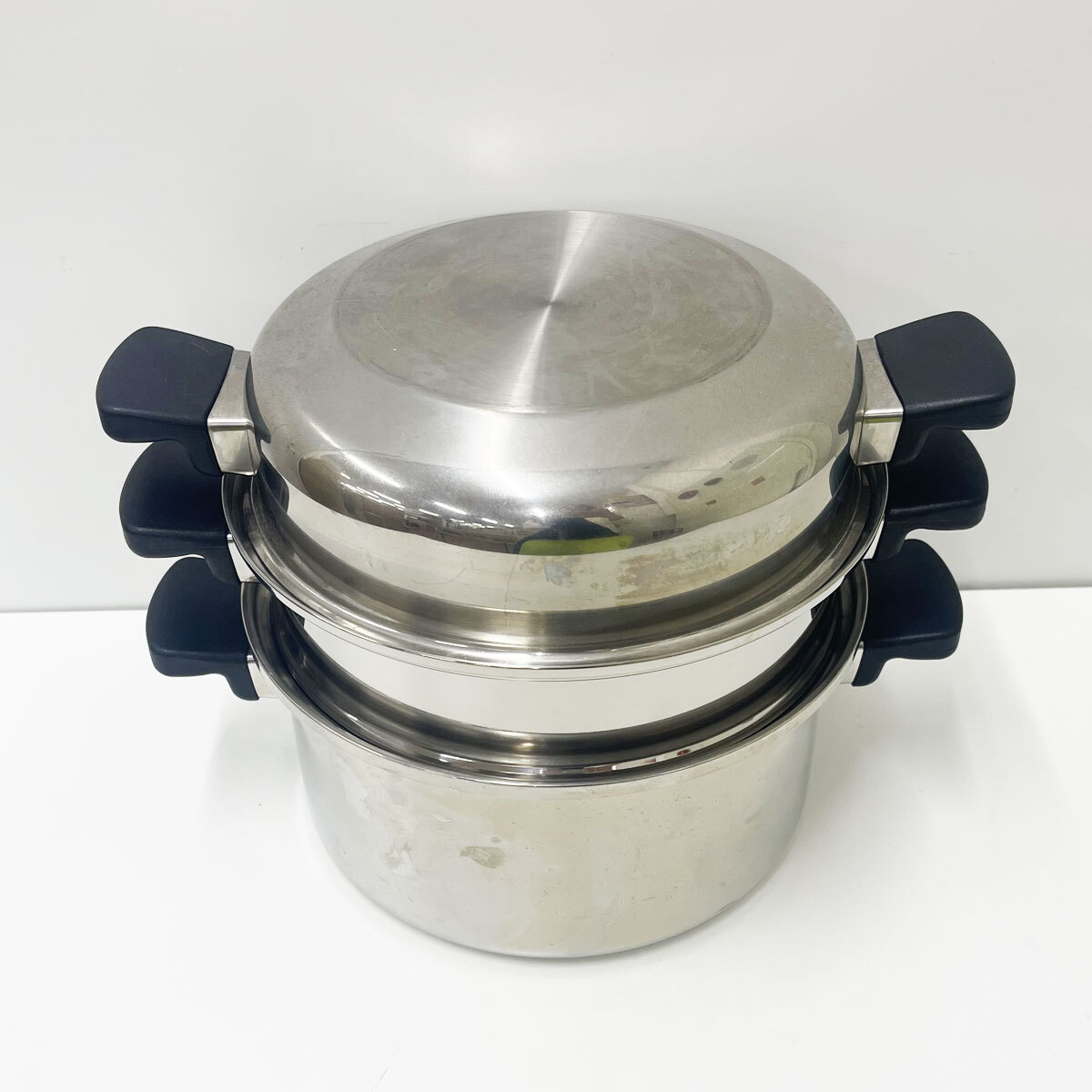 【中古】【I0703-1】 アムウェイ クィーン 6Lシチューパン セット 現行タイプ お鍋