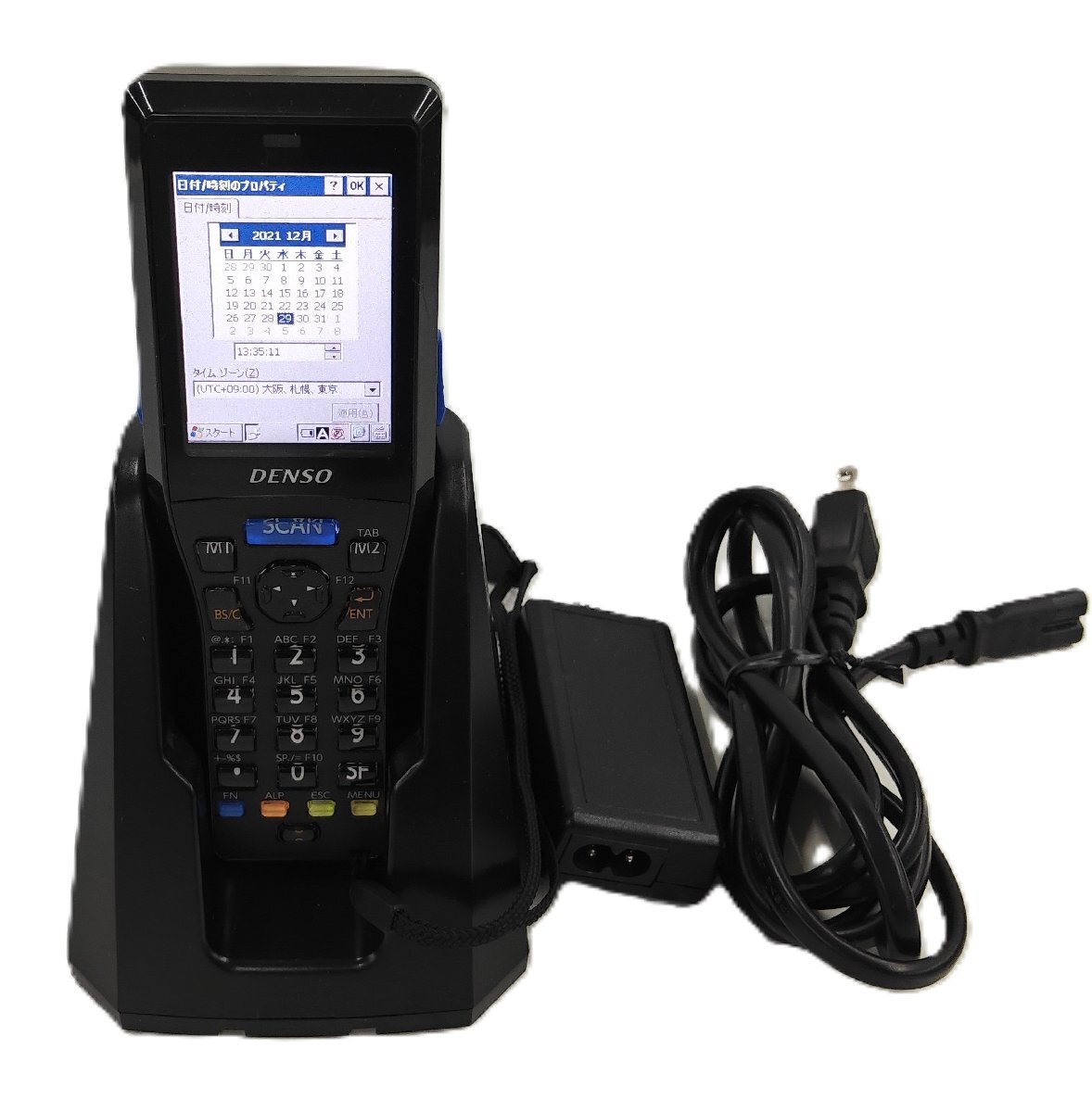 送料無料（沖縄離島除く）　　DENSO 　デンソーウェーブ ハンディターミナル BHT-1306B 64MB 　+　充電台　